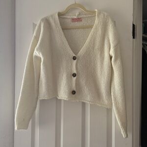 Urban Outfitters Ivory Knit Sweater